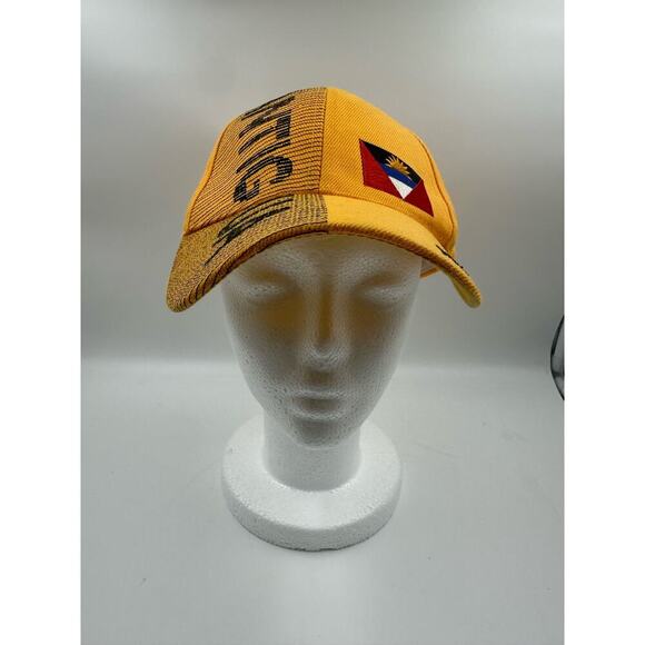Caribbean Island Antigua cap Strap Back Adjustable Baseball Hat - Picture 1 of 4